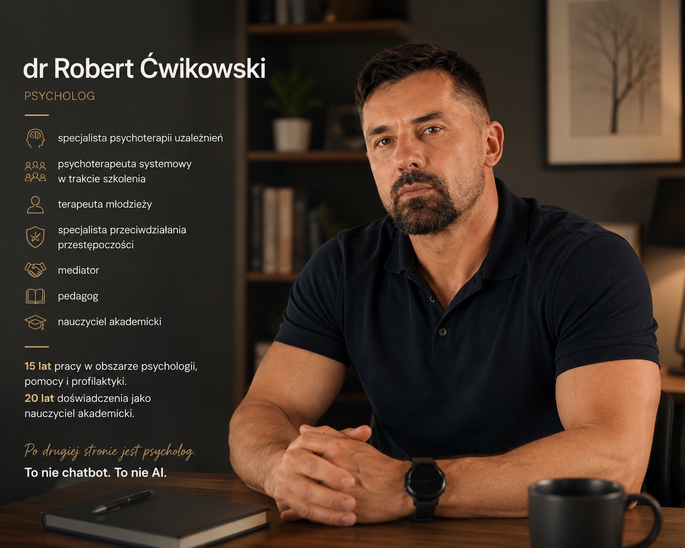 dr Robert Ćwikowski — psycholog